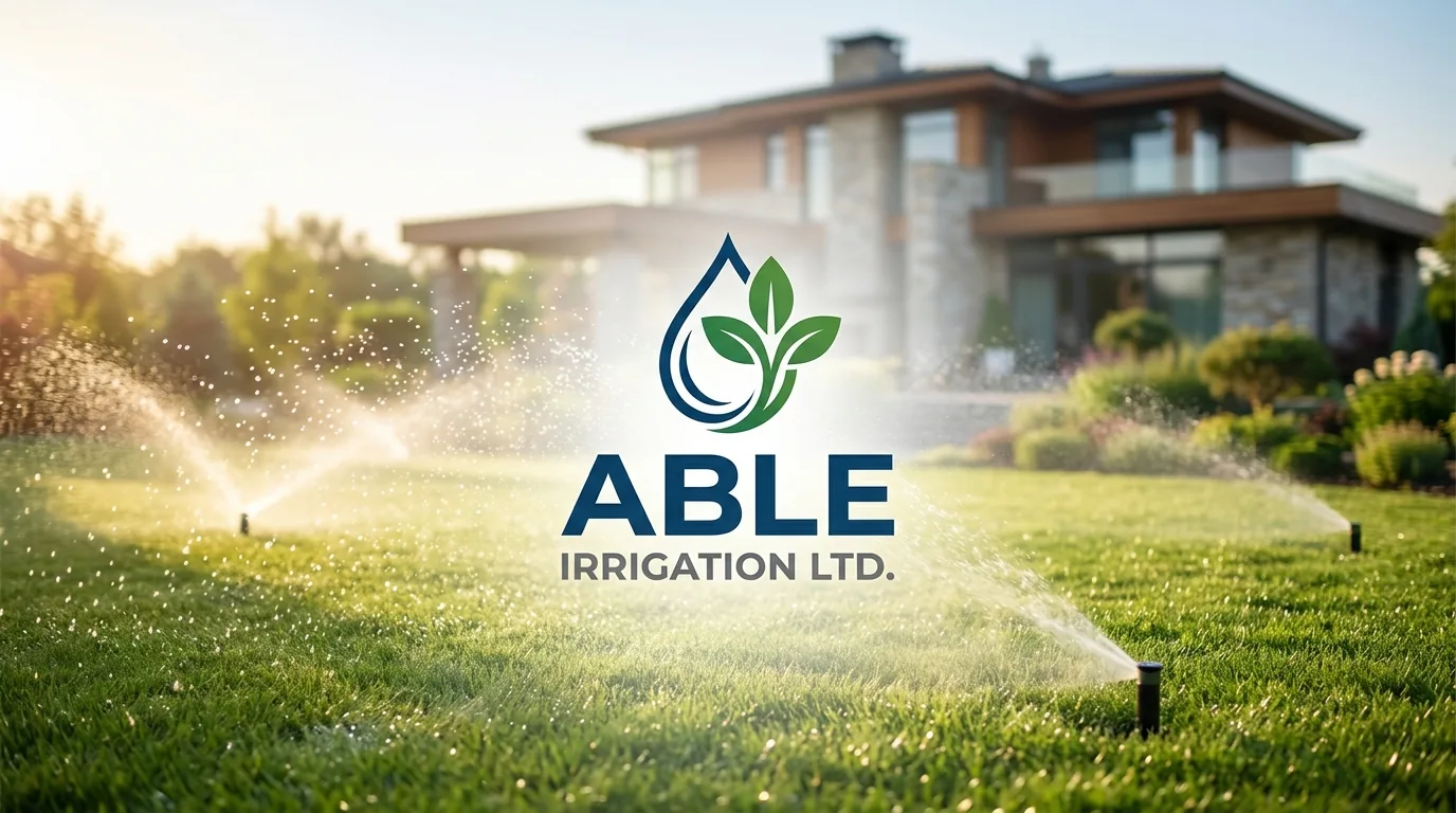 AI-generated directory artwork for Able Irrigation Ltd.; not an official logo or business project photo.