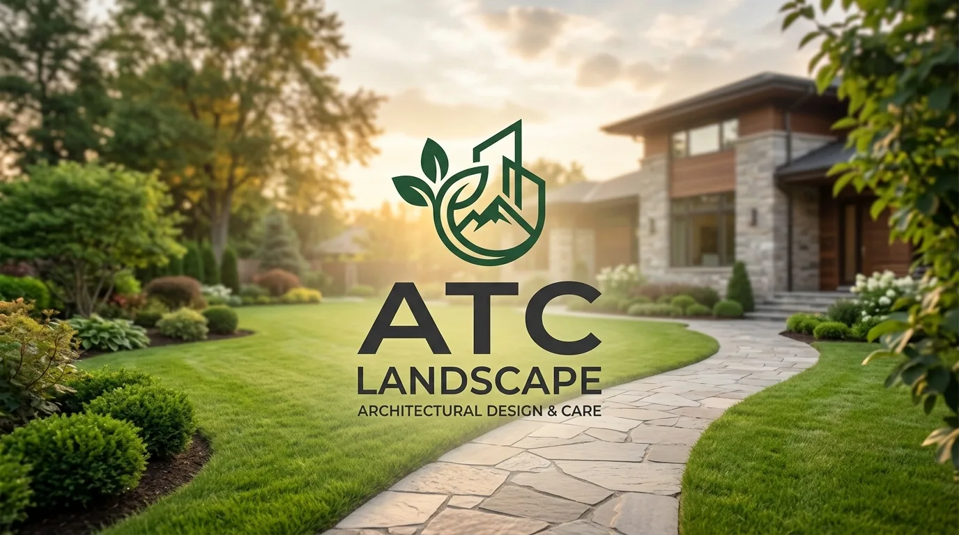AI-generated directory artwork for ATC Landscape; not an official logo or business project photo.