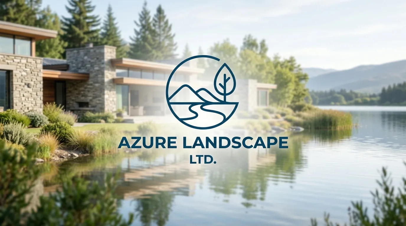 AI-generated directory artwork for Azure Landscape Ltd.; not an official logo or business project photo.
