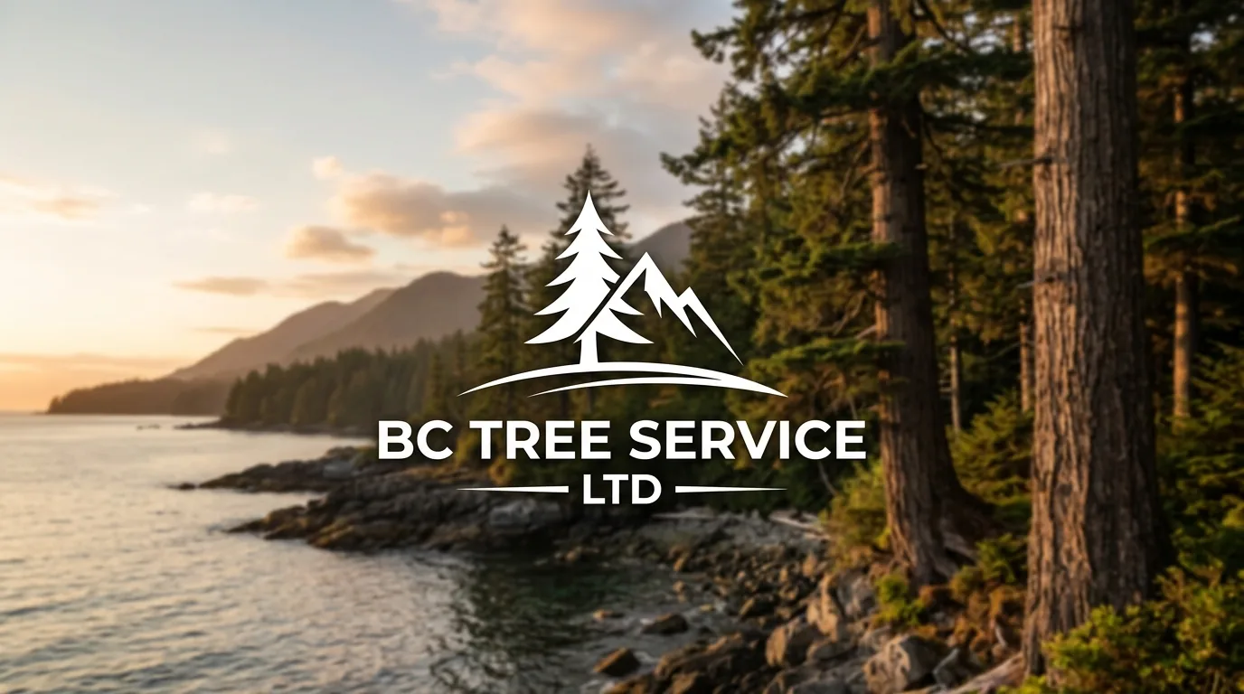 AI-generated directory artwork for BC Tree Service Ltd; not an official logo or business project photo.