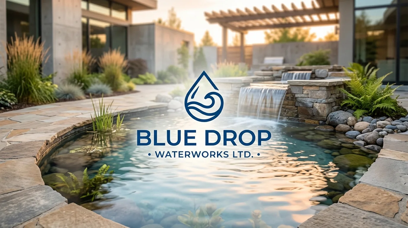 AI-generated directory artwork for Blue Drop Waterworks Ltd.; not an official logo or business project photo.