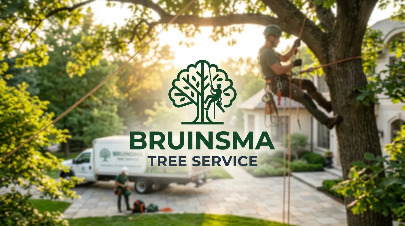 AI-generated directory artwork for Bruinsma Tree Service; not an official logo or business project photo.