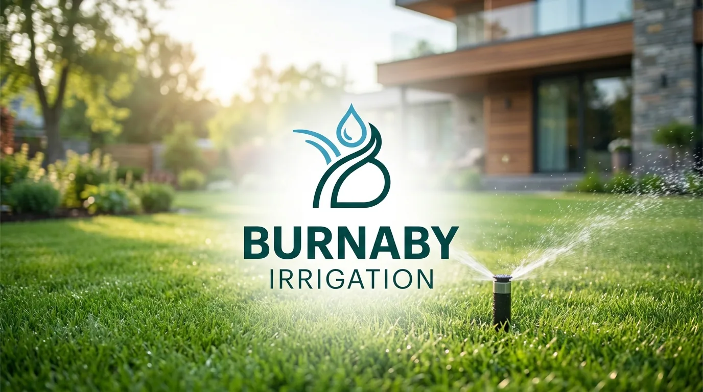 AI-generated directory artwork for Burnaby Irrigation; not an official logo or business project photo.