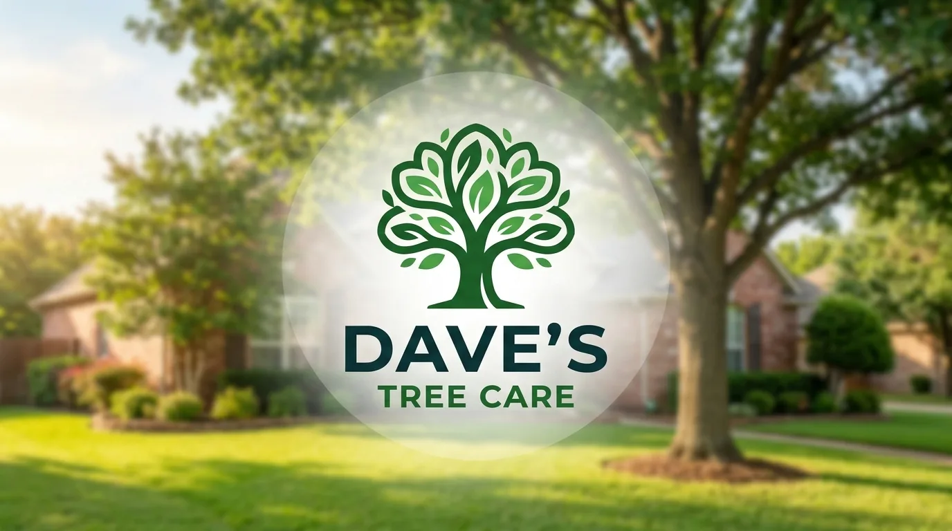 AI-generated directory artwork for Dave’s Tree Care; not an official logo or business project photo.