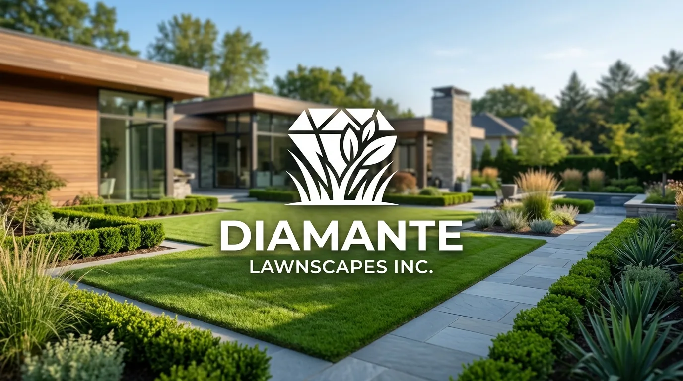 AI-generated directory artwork for Diamante Lawnscapes Inc.; not an official logo or business project photo.