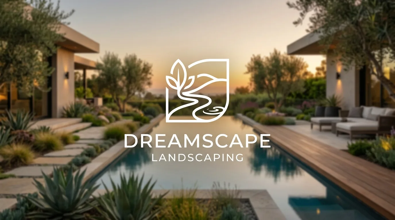 AI-generated directory artwork for Dreamscape Landscaping; not an official logo or business project photo.