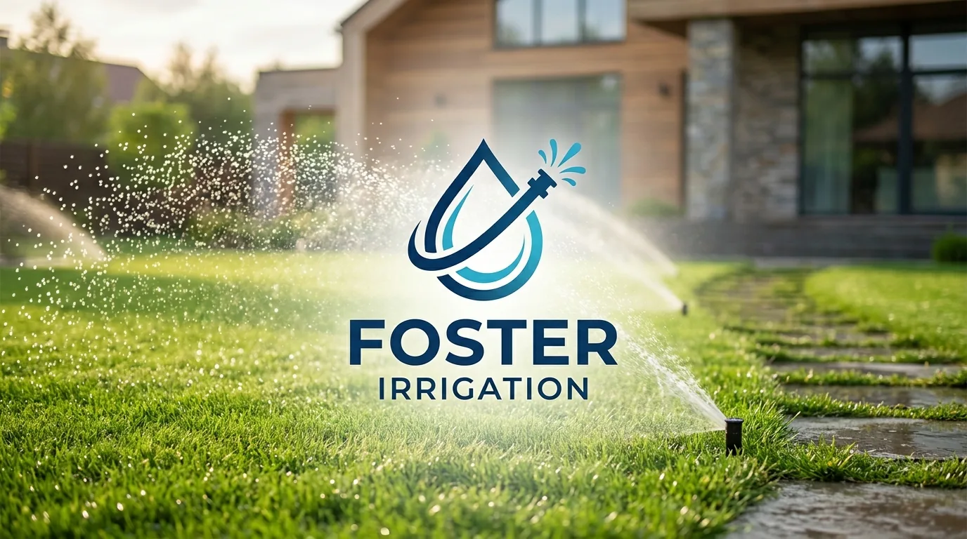 AI-generated directory artwork for Foster Irrigation; not an official logo or business project photo.