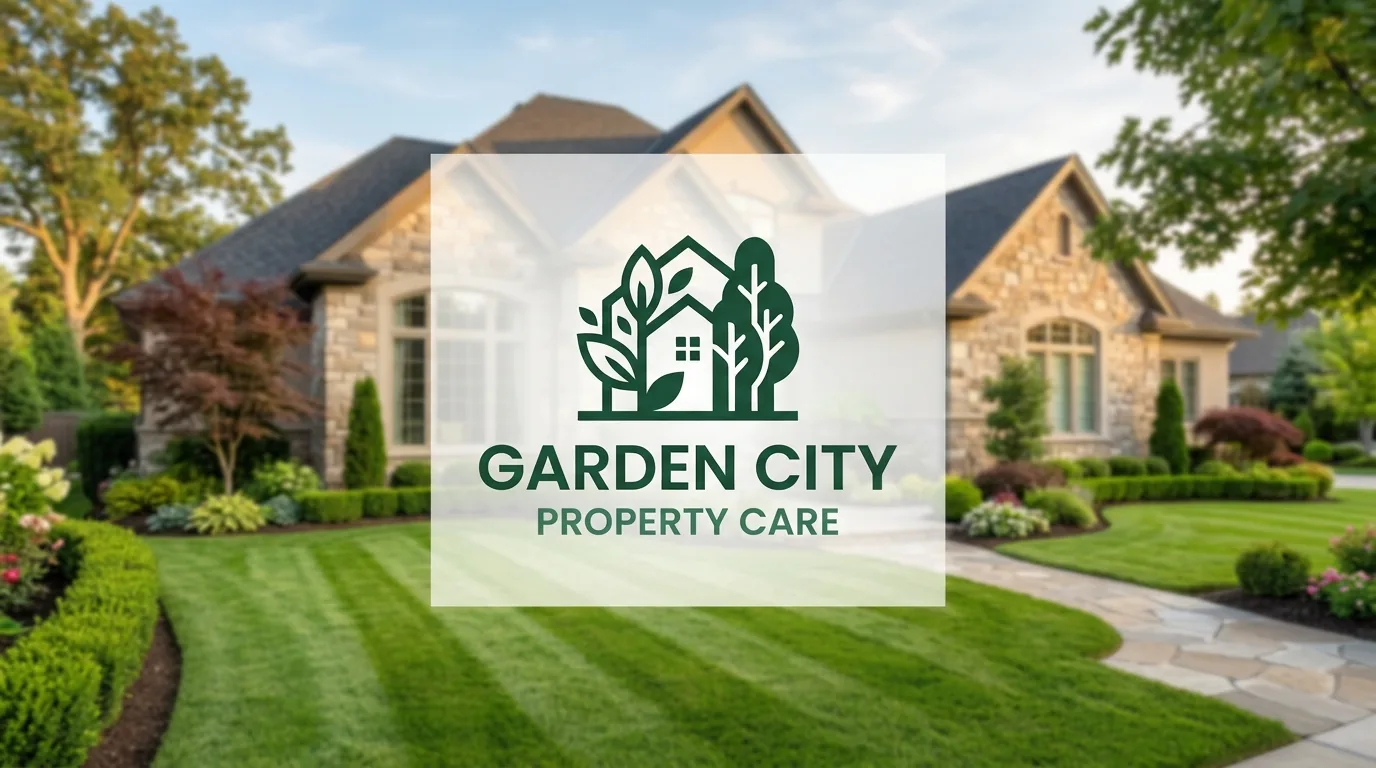 AI-generated directory artwork for Garden City Property Care; not an official logo or business project photo.