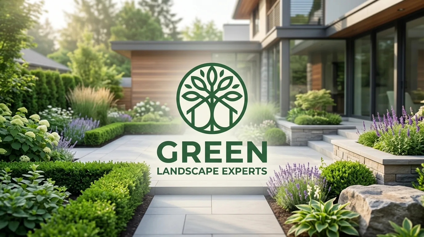AI-generated directory artwork for Green Landscape Experts; not an official logo or business project photo.