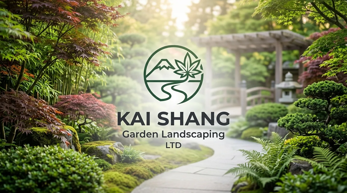 AI-generated directory artwork for Kai Shang Garden Landscaping LTD; not an official logo or business project photo.