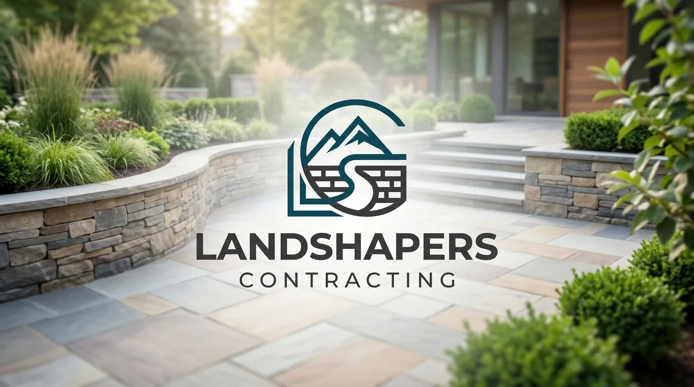 AI-generated directory artwork for Landshapers Contracting; not an official logo or business project photo.