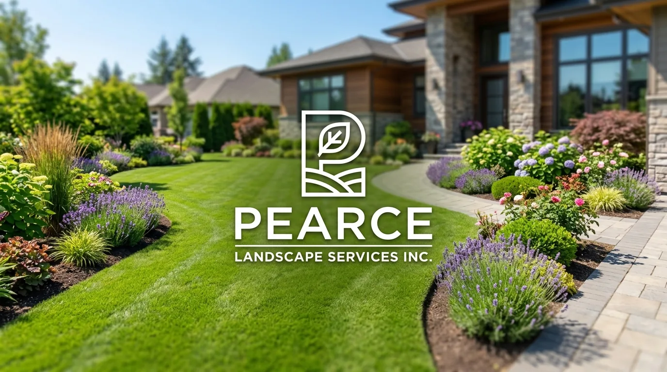AI-generated directory artwork for Pearce Landscape Services Inc.; not an official logo or business project photo.