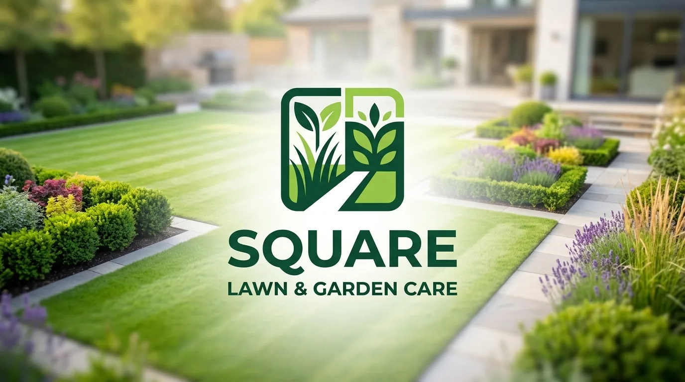 AI-generated directory artwork for Square Lawn & Garden Care; not an official logo or business project photo.