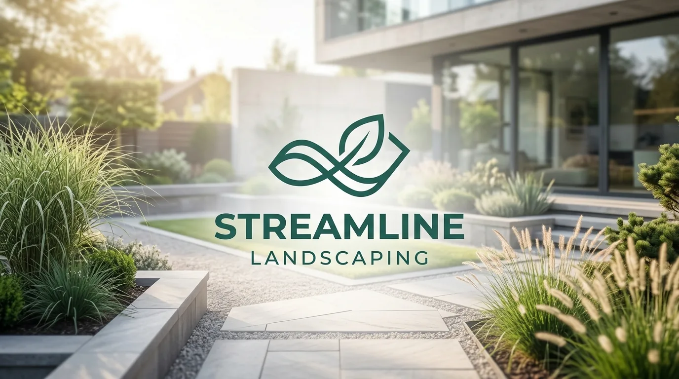 AI-generated directory artwork for Streamline Landscaping; not an official logo or business project photo.