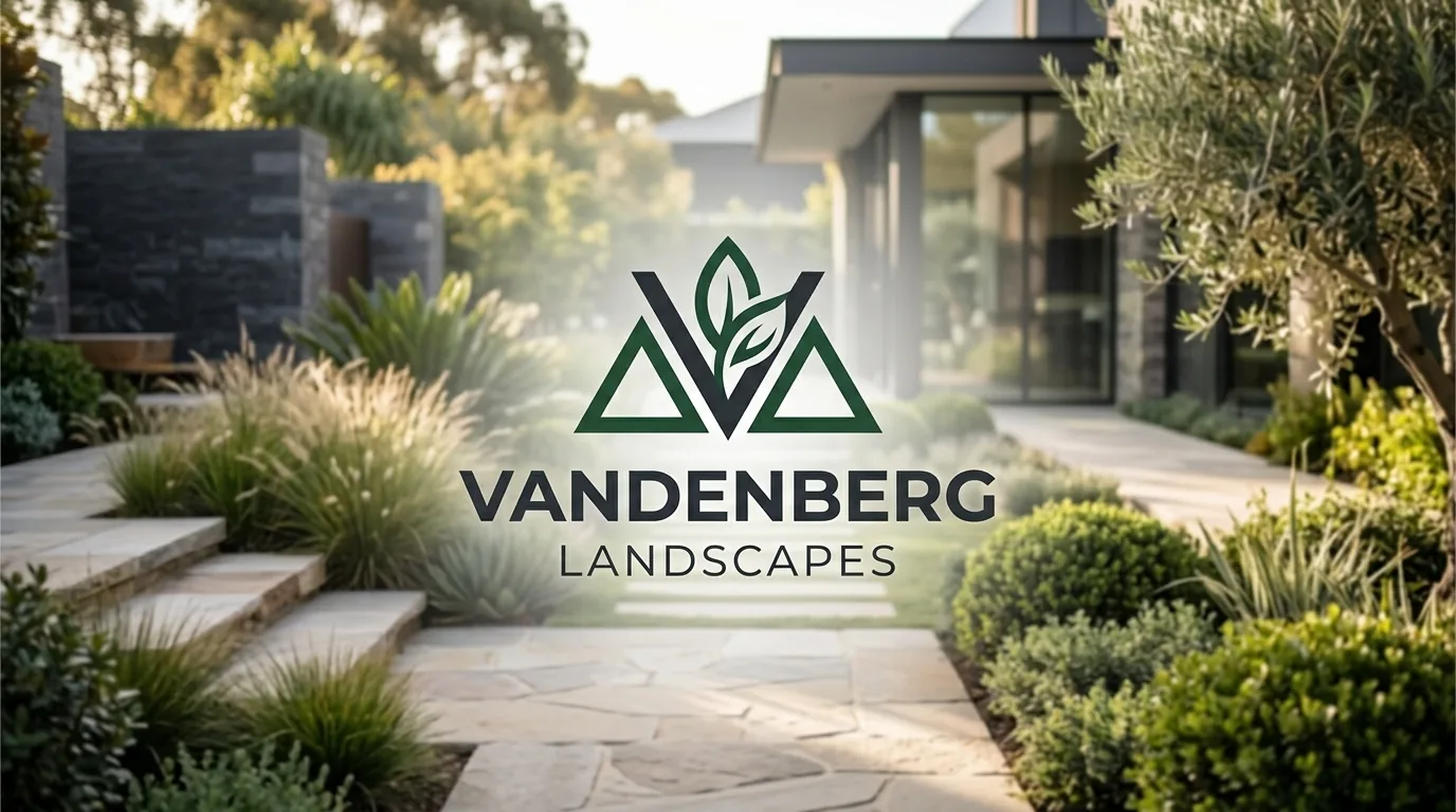AI-generated directory artwork for Vandenberg Landscapes; not an official logo or business project photo.